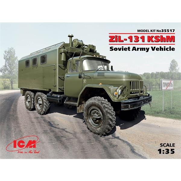 ICM 35517 1/35 ZiL-131 KShM, Soviet Army Vehicle
