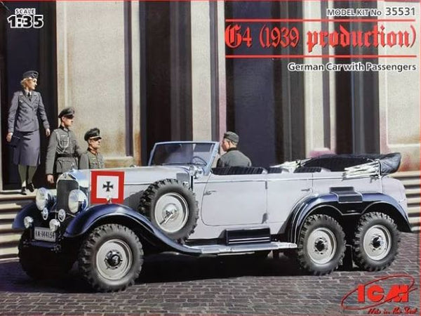 ICM 35531 1/35 G4 (1939 production) German Car with 3 Passengers