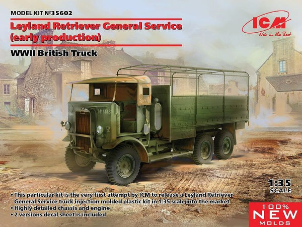 ICM 35602 Leyland Retriever General Services (early) WWII British Truck