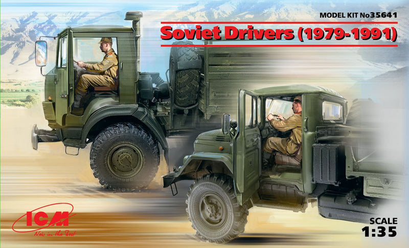 ICM 35641 1/35 Soviet Drivers (1979-1991)