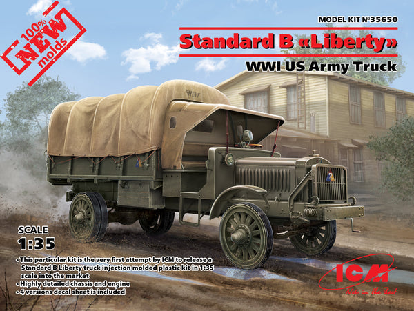 ICM 35650 1/35 Standard B Liberty - WWI US Army Truck
