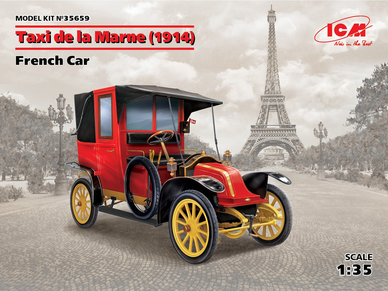 ICM 35659 1/35 Taxi de la Marne 1914