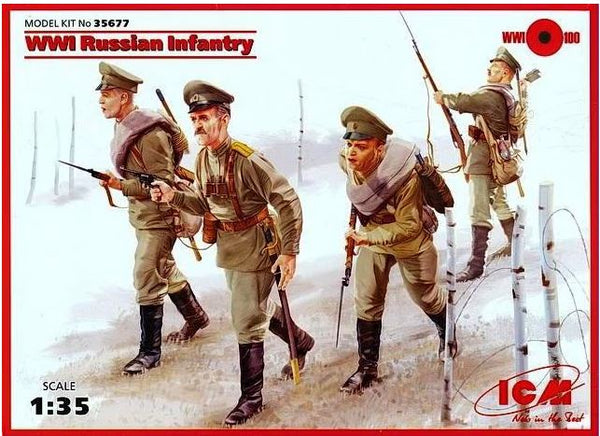 ICM 35677 1/35 WWI Russian Infantry