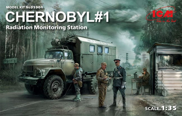 ICM 35901 1/35 Chernobyl #1 Radiation Monitoring Station