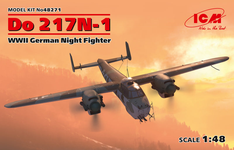 ICM 48271 1/48 Do 217N-1, WWII German Night Fighter