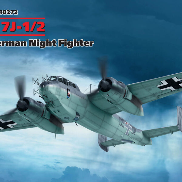 ICM 1/48 48272 1/48 Dornier Do 217J- 1/2