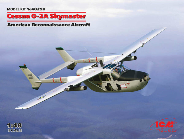 ICM 48290 1/48 Cessna O-2A Skymaster, American Reconnaissance Aircraft
