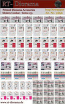 RT DIORAMA 35896 1/35 Printed Accessories: Iraqi Newspapers