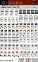 RT DIORAMA 35897 1/35 Printed Accessories: American Newspapers