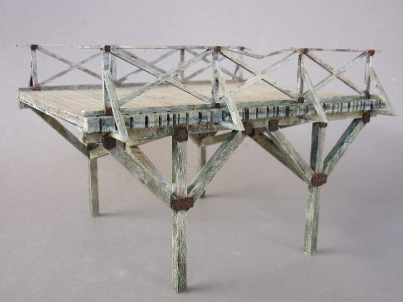 RT DIORAMA 35546 1/35 Wooden Bridge