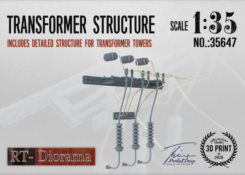 RT DIORAMA 35647 1/35 Transformer Structure