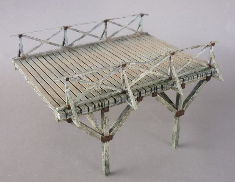 RT DIORAMA 35546 1/35 Wooden Bridge