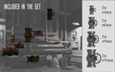 RT DIORAMA 35664 1/35 Pipe Valves Set