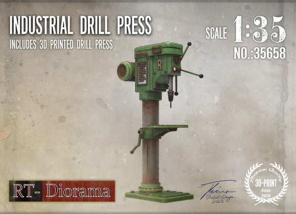 RT DIORAMA 35658 1/35 Industrial Drill Press
