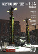RT DIORAMA 35668 1/35 Industrial Lamp Poles (2pcs.)