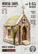 RT DIORAMA 35313 1/35 Medieval Chapel (Upgraded Ceramic Parts)