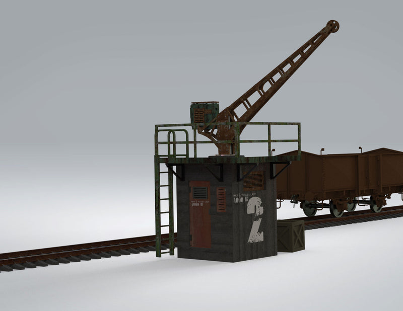 RT DIORAMA 35309 1/35 4 to. Railroad-Crane