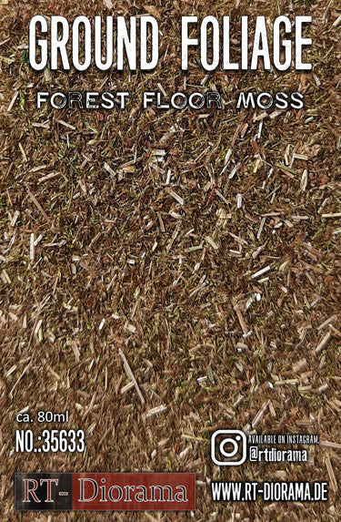 RT DIORAMA 35633 1/35 Ground Foliage: Forest Floor Moss
