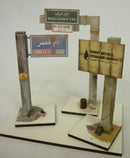 RT DIORAMA 35583 1/35 Traffic sign holder No.2