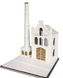 RT DIORAMA 35283 1/35 Diorama-Base: "Das Stahlwerk" (Upgraded Ceramic Version)