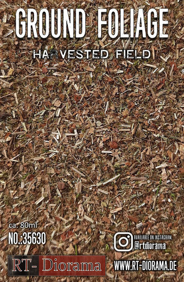 RT DIORAMA 35630 1/35 Ground Foliage: Harvested Field