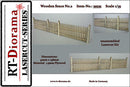 RT DIORAMA 35535 1/35 Wooden fence No.2