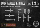 RT DIORAMA 35662 1/35 Door Handles & Hinges