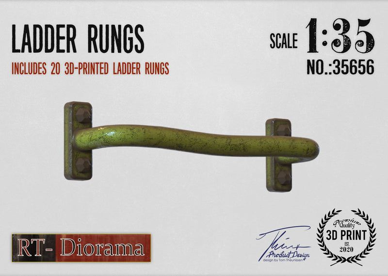 RT DIORAMA 35656 1/35 Ladder Rungs