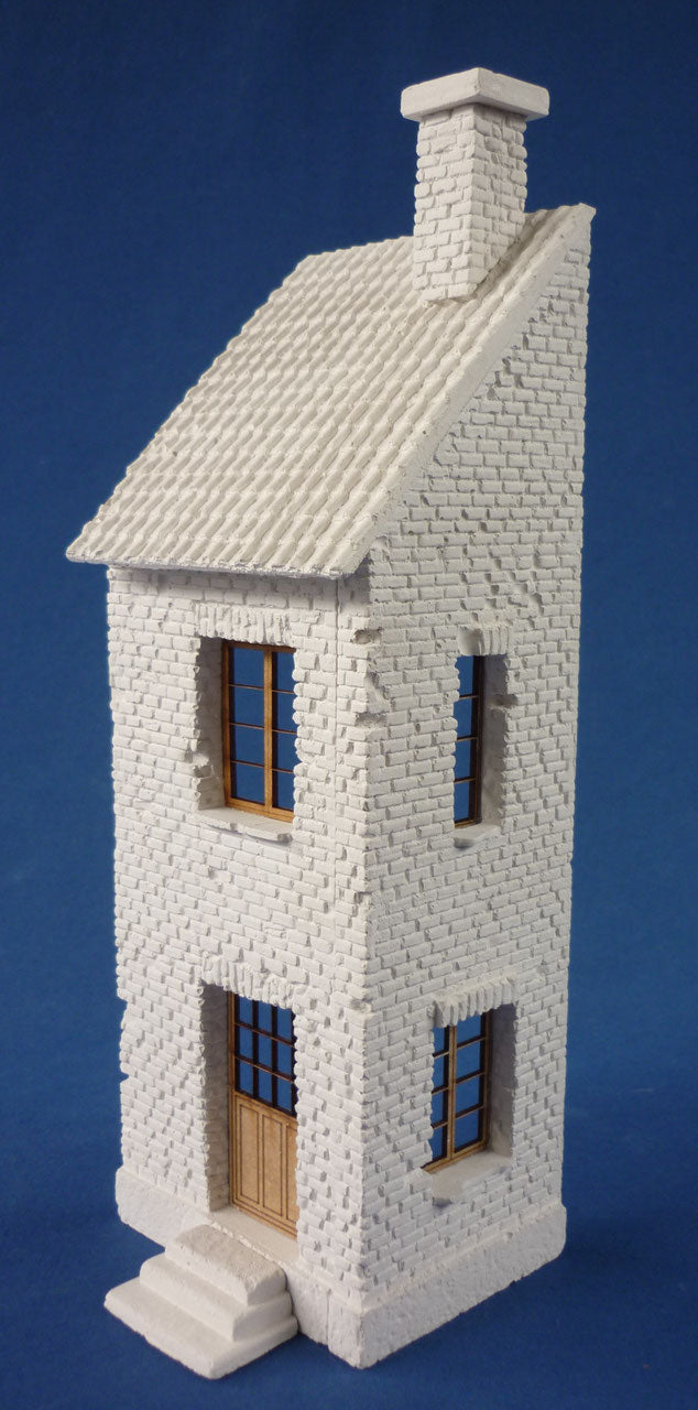 RT DIORAMA 35258 1/35 Corner Building (Upgraded Ceramic Version)