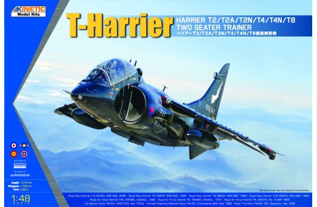 Kinetic 48040 1/48 Harrier T2/T2A/T2N/T4/T4N/T8 Two Seater Trainer