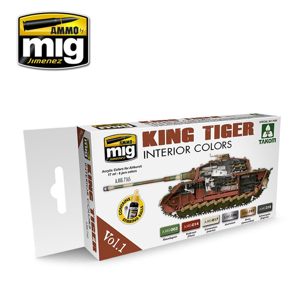 AMMO by Mig 7165 King Tiger Interior Colors