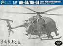 Kitty Hawk 50004 1/35 AH-6J Little Bird with 6 resin figures 1:35