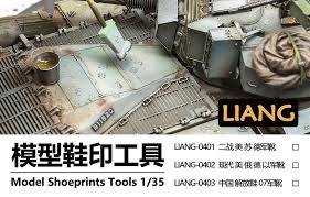 Liang Model 0402 3D Print Model Shoeprint Tools- Boots From Modern USA, IDF, Russia & Germany