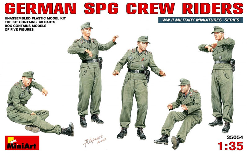 MiniArt 35054 1/35 German SPG Crew Riders