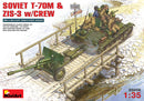 MiniArt 35056 1/35 Soviet T-70 M & ZiS-3 w/ Crew