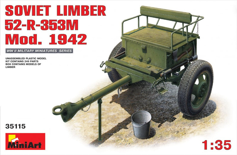 MiniArt 35115 1/35 Soviet Limber 52-R-353M Mod. 1942