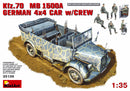 MiniArt 35139 1/35 Kfz.70 (MB 1500A) German 4x4 Car w/ Crew