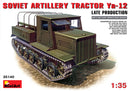 MiniArt 35140 1/35 Ya-12 Late Production Soviet Artillery Tractor