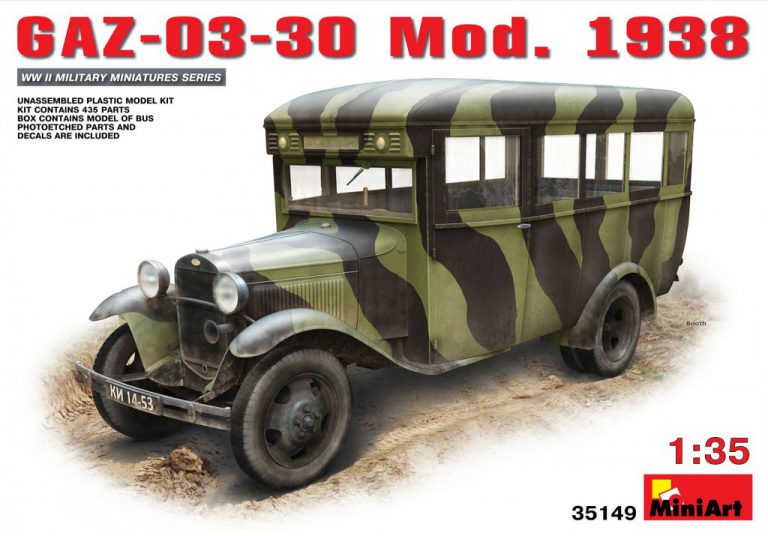 Miniart 35149 1/35 GAZ-03-30 Mod.1938