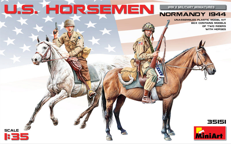 MiniArt 35151 1/35 U.S. Horseman - Normandy 1944