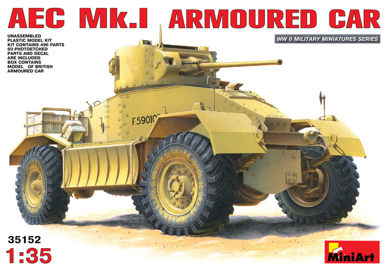 Miniart 35152 1/35  AEC Mk.1 Armoured Car