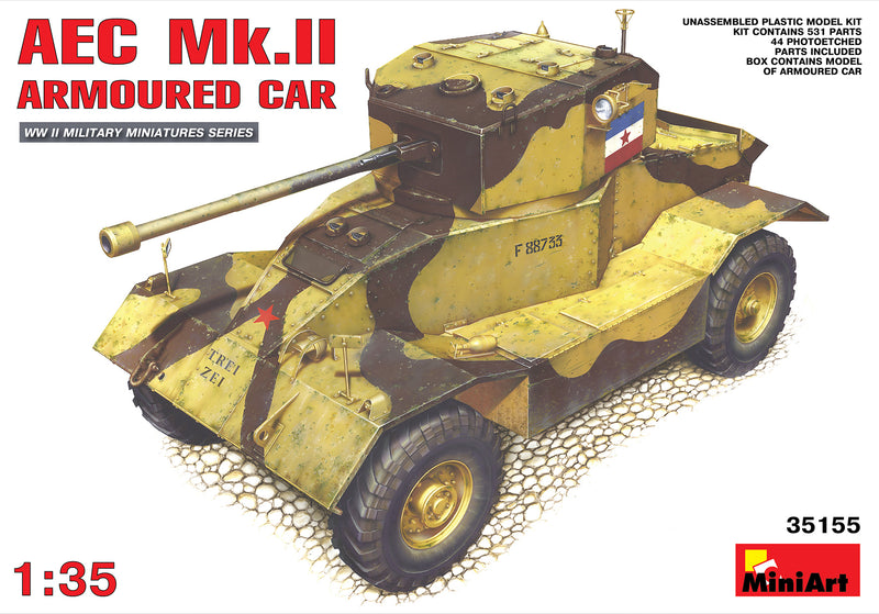 Miniart 35155 1/35 AEC Mk.2 Armoured Car
