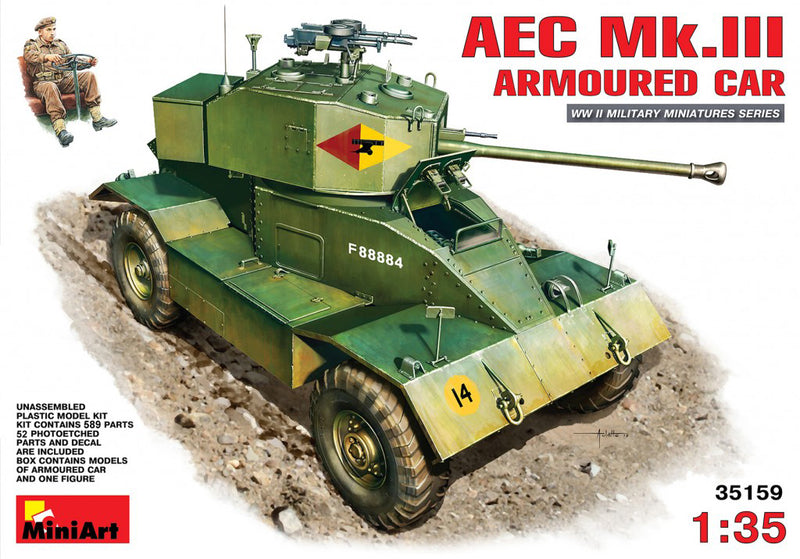 1/35 MiniArt AEC Mk3 Armoured Car
