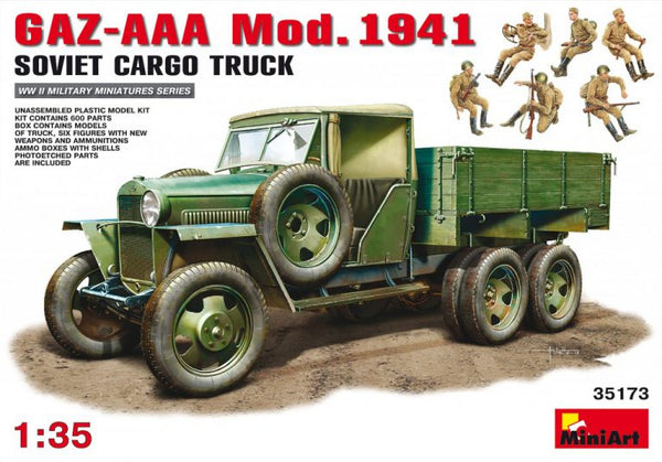 MiniArt 35173 1/35 GAZ-AAA Cargo Truck Mod.1941