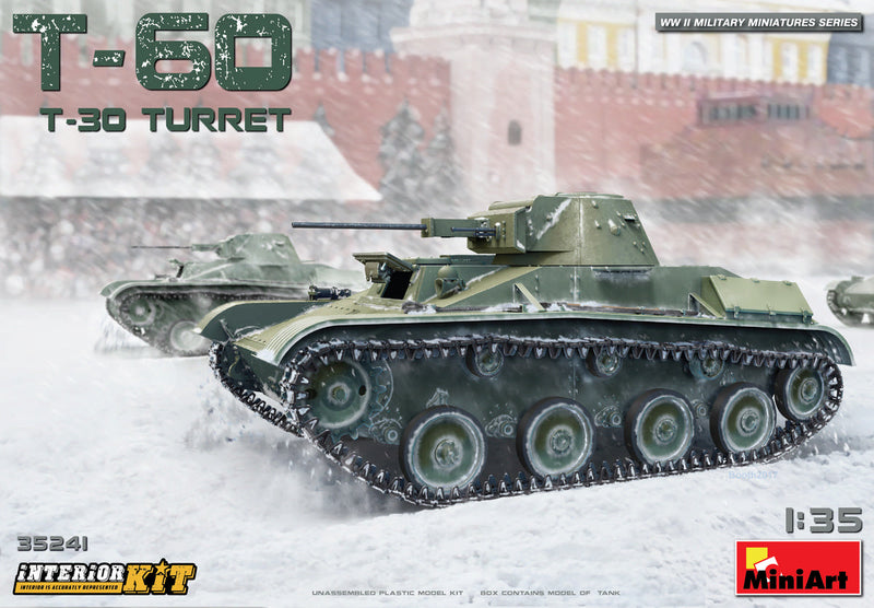Miniart 35241 1/35 T-60 (T-30 Turret) Interior Kit