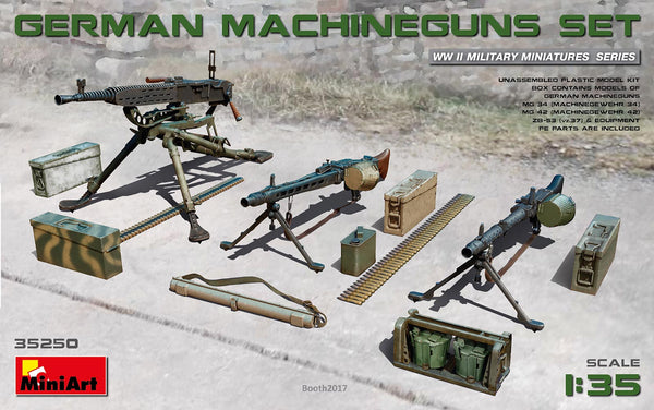 MiniArt 35250 1/35 German Machine Gun Set