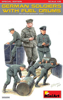 MiniArt 35256 1/35 German Soldiers with Fuel Drums. Special Edition