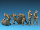 MiniArt 35256 1/35 German Soldiers with Fuel Drums. Special Edition