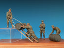 MiniArt 35256 1/35 German Soldiers with Fuel Drums. Special Edition