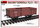 MiniArt 35296 1/35 RAILWAY GONDOLA 16,5-18t